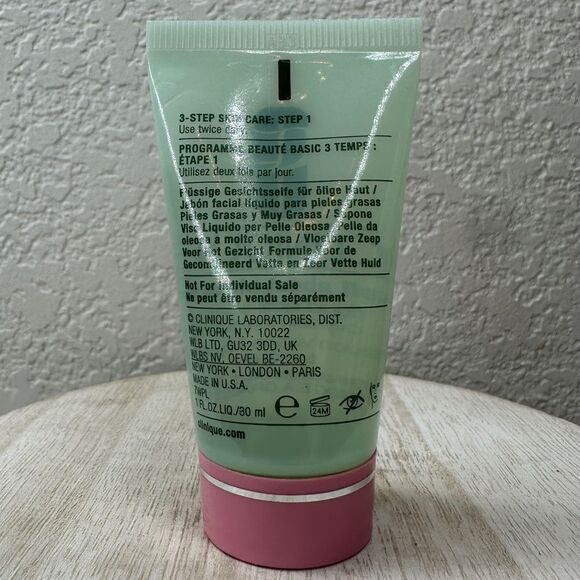 $4 🌙 Clinique‎ All About Clean Liquid Facial Soap Combination Oily Oily S… - Picture 3 of 8